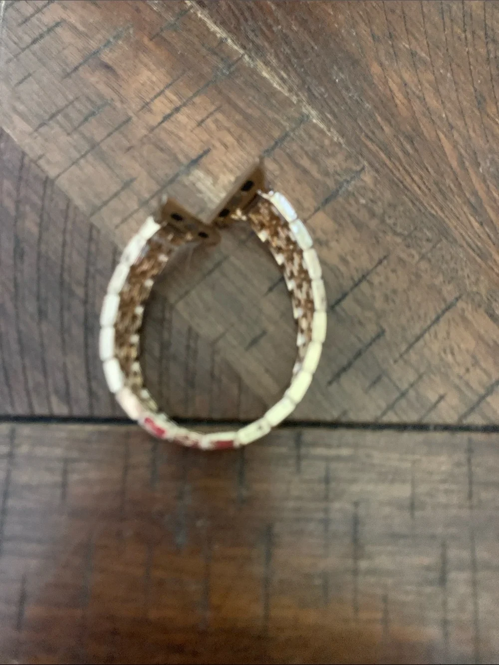 Gold Stretch Link Watchband